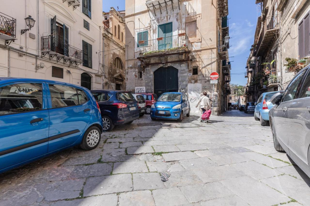 Ballaro Market Street Art Stylish Flat X10 Palermo Eksteriør bilde